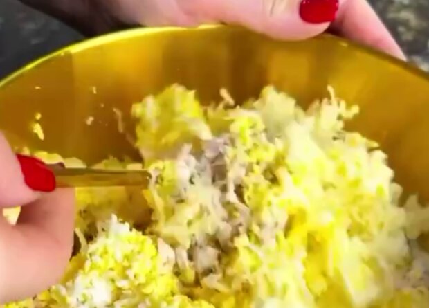 Закуска "Ялинка", кадр з відео