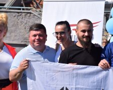 На легендарному стадіоні пройшла масштабна «Олімпійська година на Подолі»