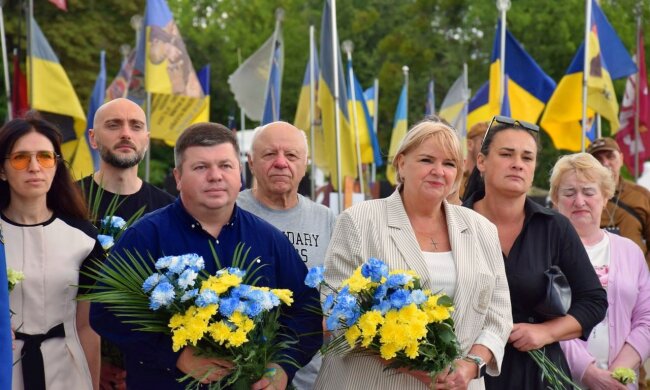 В Подольском районе Киева почтили память украинцев, погибших в российском плену