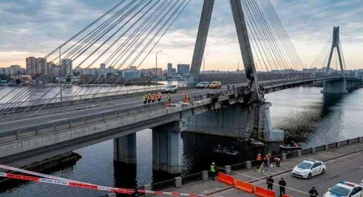 Рух через мости Києва різко обмежили