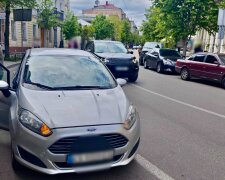 Парковка, велодоріжка, фото: Нацполіція