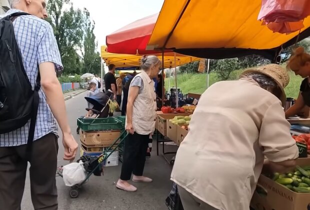 Продаж на ринку овочів, фото: youtube.com