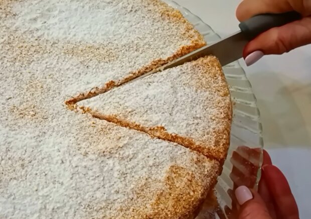 Торт "Бідний студент", кадр з відео