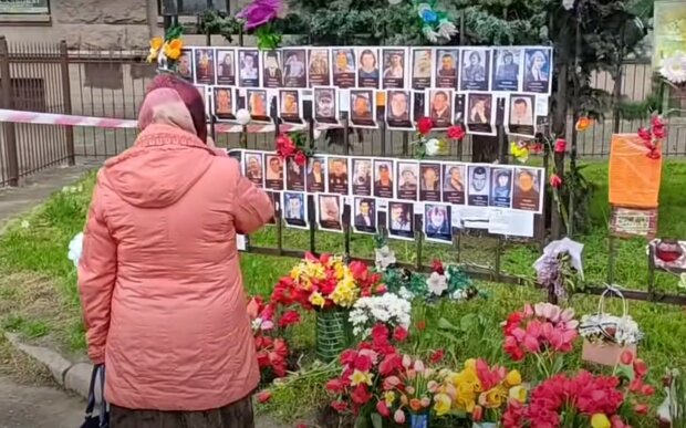 Траур в Одесі. Фото: скріншот YouTube-відео