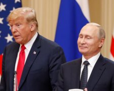 Дональд Трамп та Володимир Путін, кадр з відео