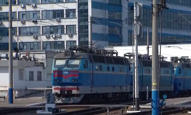 Поїзд. Фото: скріншот Youtube-відео