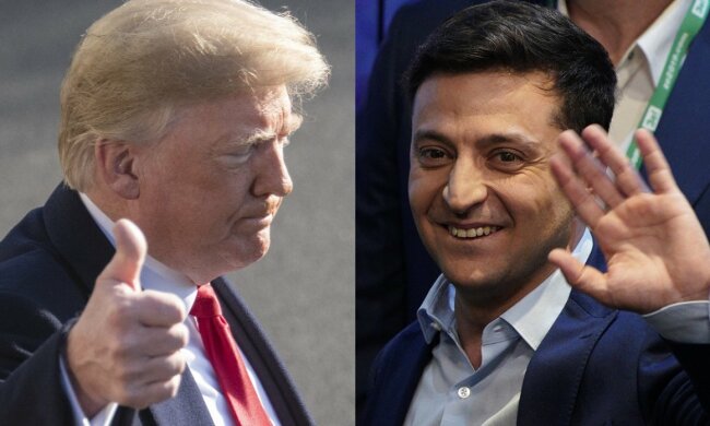 Дональд Трамп и Владимир Зеленский