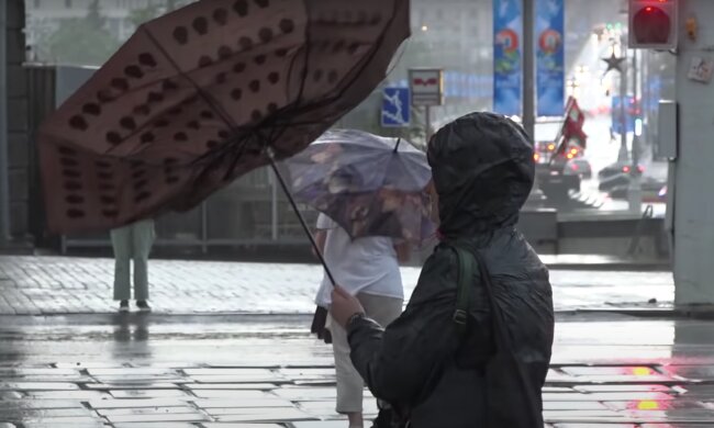 Негода. Фото: скріншот YouTube-відео