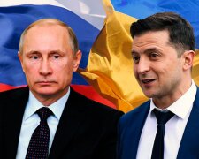 Путин и Зеленский