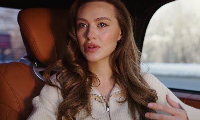 Надін Головчук, кадр з інтерв'ю