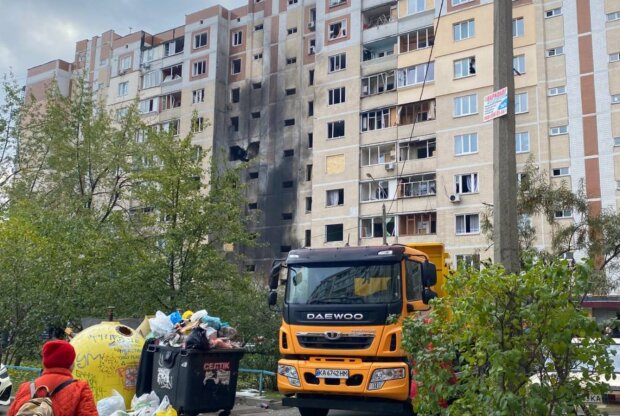 Обстріл росіянами Києва, фото: hyser.com.ua