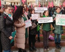 Митинг жен мобилизированных в Москве, фото: youtube.com