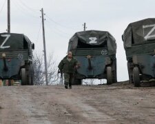 Біжать в сторони Москви: у Білорусі помітили Російські колони з буквою"V"