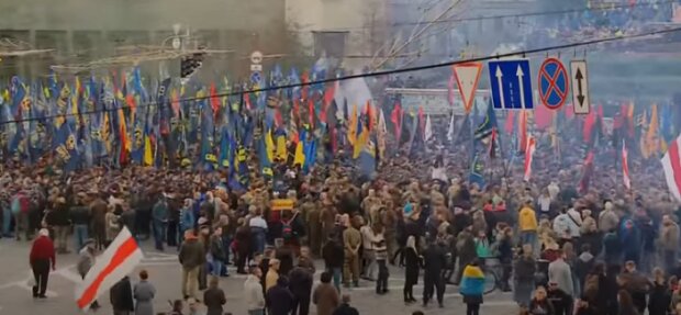 Марш УПА. Скриншот видео