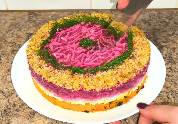 Салат "Діана", кадр з відео