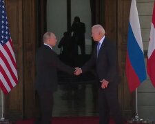 Путин и Байден. Фото: скриншот YouTube-видео