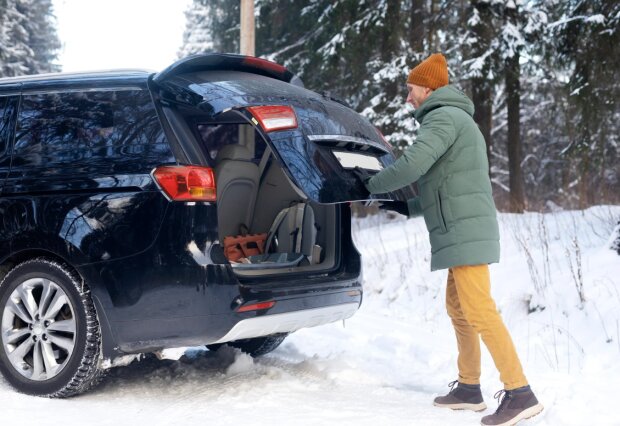 Зима, авто, зображення: freepic