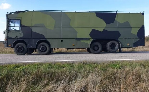 Военный фургон из Финляндии