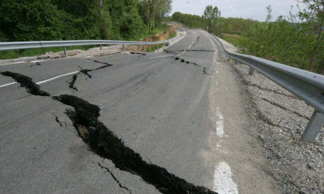 Землетрясение в Украине