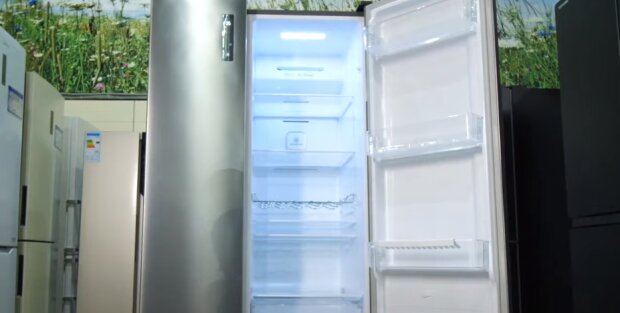 Холодильник: скрин с видео