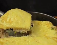 Пиріг з тунцем, кадр з відео