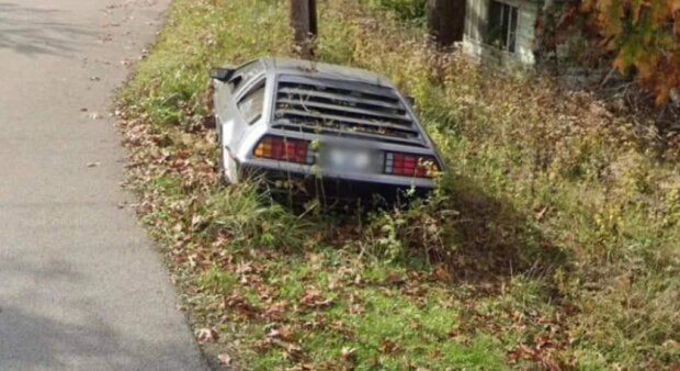 DeLorean: скрин Google Maps