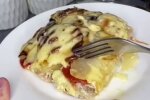 Запеканка с курицей, кадр из видео