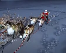 Санта Клаус: скрін з відео