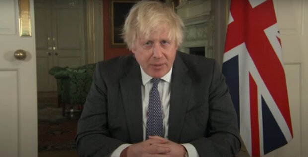 Премьер-министр Великобритании Борис Джонсон. Фото: скриншот YouTubе