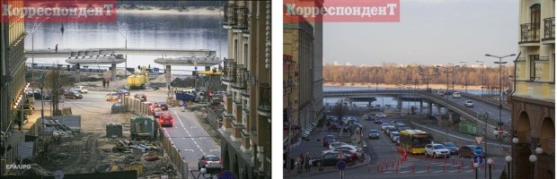Тогда и сейчас. Фотопроект Киев, Павел Пащенко