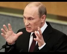 Владимир Путин злится, фото: youtube.com