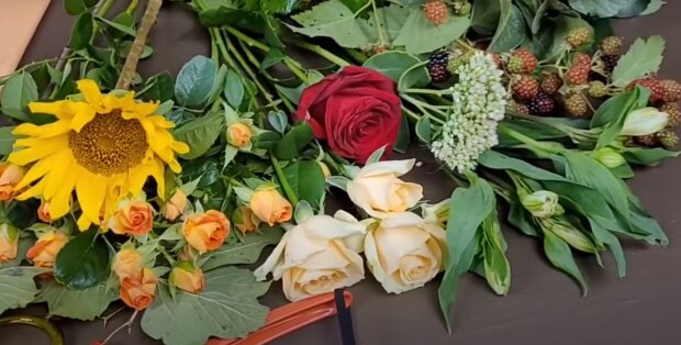 Квіти: скрін з відео