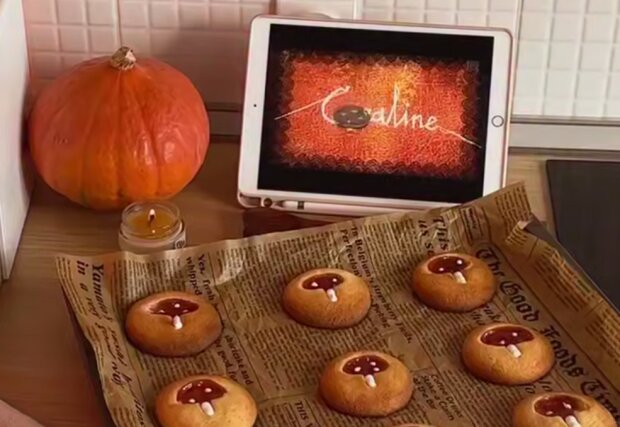 Осеннее печенье, кадр из видео