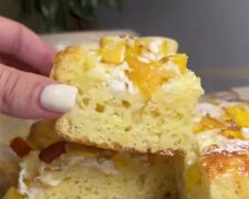 Пиріг з нектаринами, кадр з відео