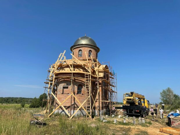 На Київщині триває відновлення Спасо-Преображенського Межигірського монастиря