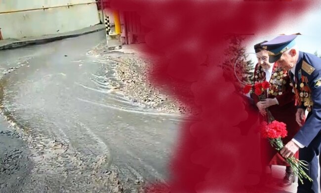 Путін зганьбився: ветеранам зробили концерт серед фекалій і нечистот. Відео