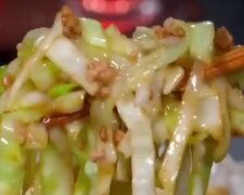 Капуста по-азиатски, кадр из видео