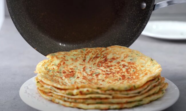 Блинчики из кабачков