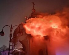Це знак: у Росії спалахнула церква, в якій благословляли мобілізованих перед відправкою в Україну