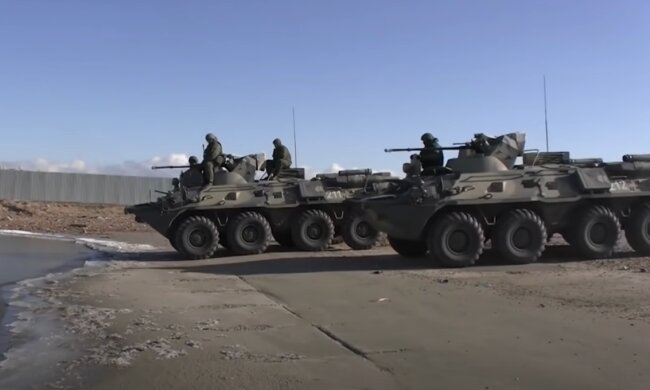 Россия в Черном море. Скриншот с видео на Youtube