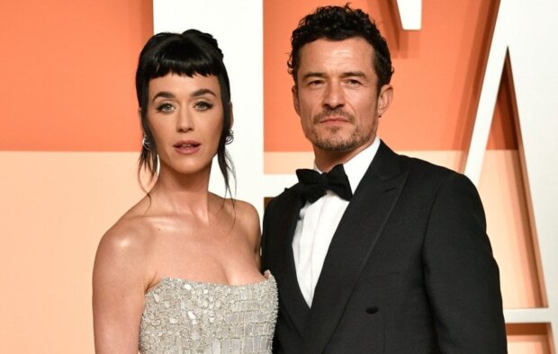 Кэти Перри и Орландо Блум, фото из сосетей.