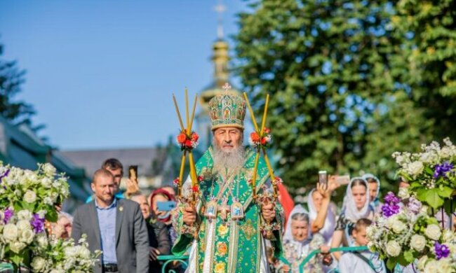 В УПЦ отметили 50 лет монашества Митрополита Онуфрия и святые именины Предстоятеля
