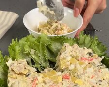 Салат "Столичний", кадр з відео