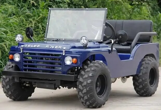2,2-метрова міні-версія Jeep Wrangler Rubicon