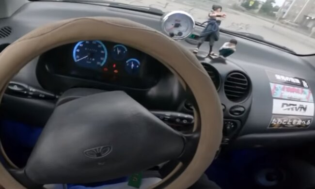 Daewoo Matiz: скрін з відео