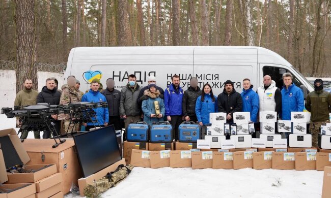 Мавики, зарядные станции и планшеты: БФ молодежной инициативы «Надежда» и Валерий Дубиль усилили «Спецподразделение Тимура» ГУР