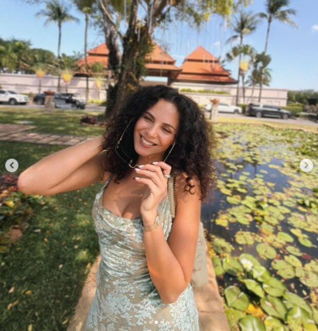 Скрин публикации Насти Каменских