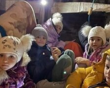 Діти України, які перечікують бомбардування, фото: youtube.com