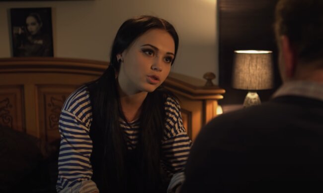 Анна Кошмал в сериале "Сваты". Кадр из сериала