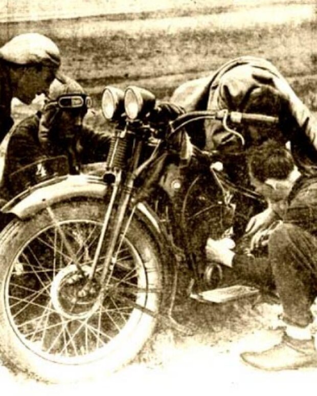 Первый украинский мотоцикл